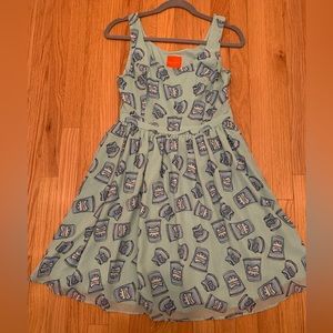 ModCloth Greek coffee please dress, Small